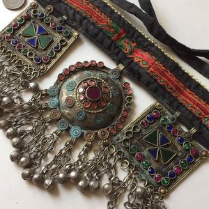 Bohemian Style Costume Jewelry Choker Necklace.